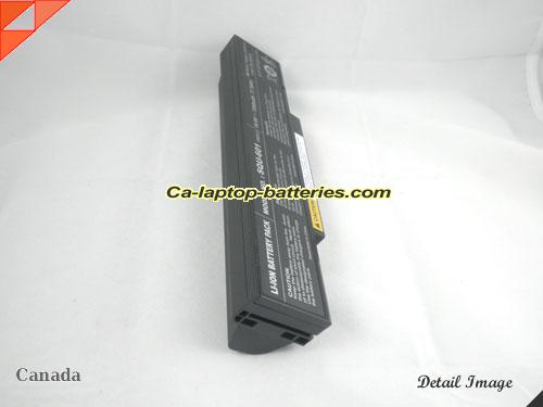  image 4 of Genuine CLEVO M740 Battery For laptop 7200mAh, 77.76Wh , 10.8V, Black , Li-ion