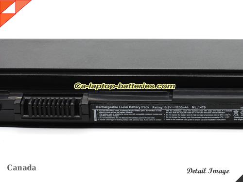  image 3 of DELL Inspiron 14z Sereis Replacement Battery 5200mAh 11.1V Black Li-ion