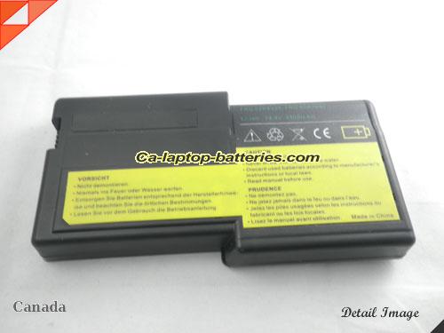  image 5 of LENOVO ThinkPad R40 Replacement Battery 4400mAh, 4Ah 14.4V Black Li-ion