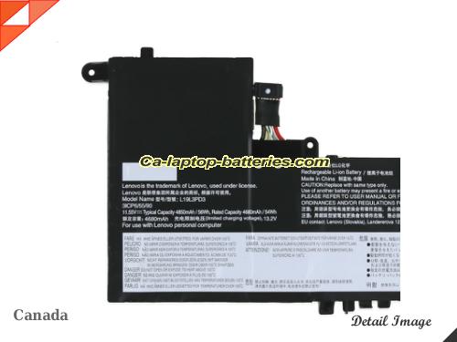  image 4 of Genuine LENOVO Xiaoxin Air Pro13 2019 Battery For laptop 4850mAh, 56Wh , 11.55V, Black , Li-Polymer