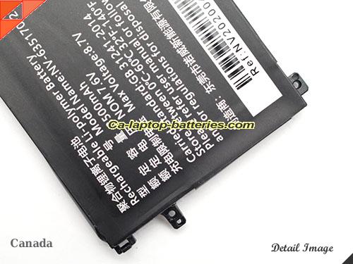  image 4 of CHUWI MiniBook CWI526 Replacement Battery 3500mAh, 26.6Wh  7.6V Black Li-Polymer