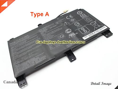  image 2 of Genuine ASUS TUF Gaming A17 FA706II-H7085 Battery For laptop 4210mAh, 48Wh , 11.4V, Black , Li-Polymer