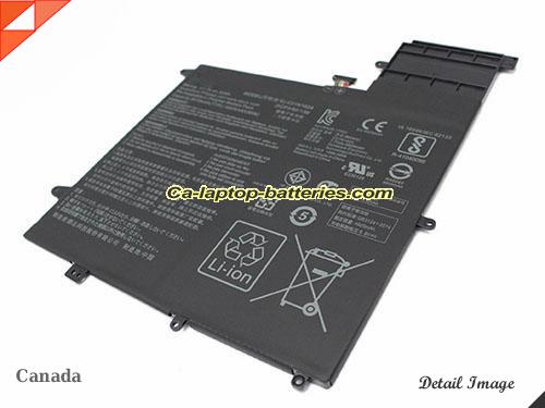  image 2 of Genuine ASUS ZenBook Flip S UX370UA-C4196R Battery For laptop 5070mAh, 39Wh , 7.7V, Black , Li-Polymer