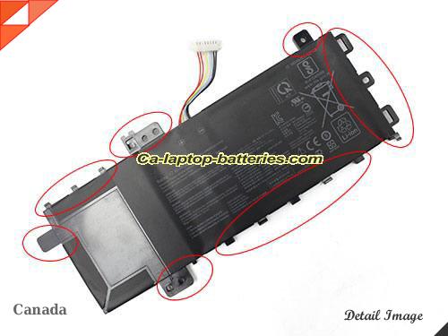  image 1 of Genuine ASUS VivoBook 15 X512DK-BQ069T Battery For laptop 4212mAh, 32Wh , 7.6V, Black , Li-ion