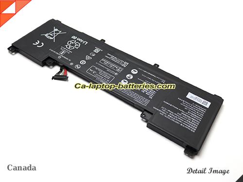  image 4 of Genuine HUAWEI MateBook 16 R7 5800H Battery For laptop 7330mAh, 84Wh , 11.46V, Black , Li-Polymer