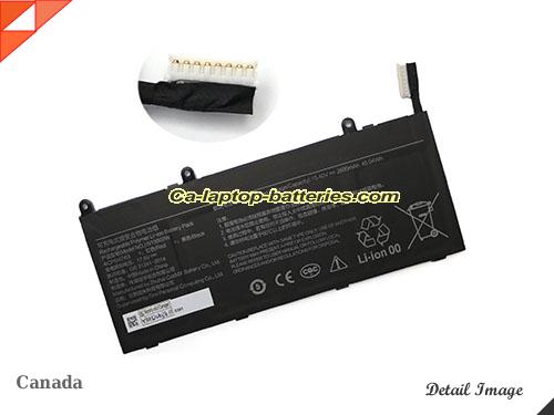  image 1 of XIAOMI RedMibook 14 II Replacement Battery 2600mAh, 40.4Wh  15.4V Black Li-Polymer