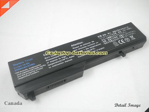  image 5 of T112C Battery, Canada Li-ion Rechargeable 2200mAh DELL T112C Batteries