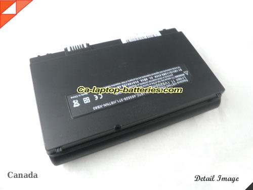  image 2 of HP Mini 1000 Vivienne Tam Edition Replacement Battery 4800mAh 11.1V Black Li-ion