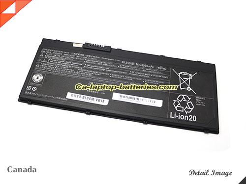  image 2 of Genuine FUJITSU LifeBook U7310 Battery For laptop 4170mAh, 60Wh , 14.4V, Black , Li-ion