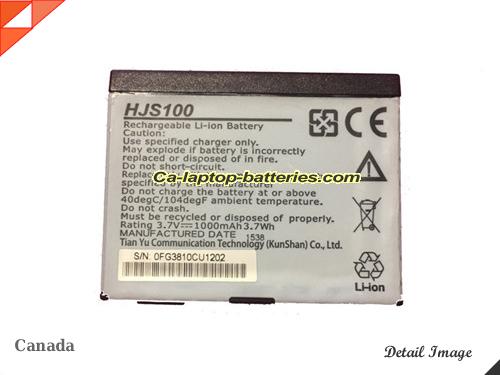  image 3 of Genuine BECKER BMPM080 Battery For laptop 1000mAh, 3.7V, Black , Li-ion