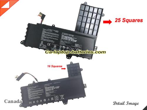  image 2 of Genuine ASUS Vivobook E502NA-GO022T Battery For laptop 4110mAh, 32Wh , 7.6V, Black , Li-ion