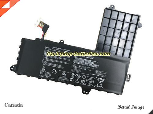  image 1 of Genuine ASUS VivoBook E502NA-GO010T Battery For laptop 4110mAh, 32Wh , 7.6V, Black , Li-ion