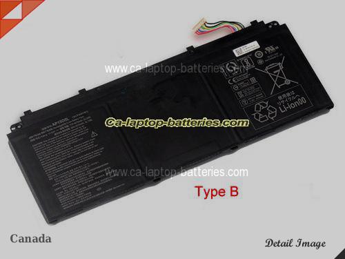  image 5 of Genuine ACER SP513-52N-55LV Battery For laptop 4670mAh, 53.9Wh , 11.55V, Black , Li-ion