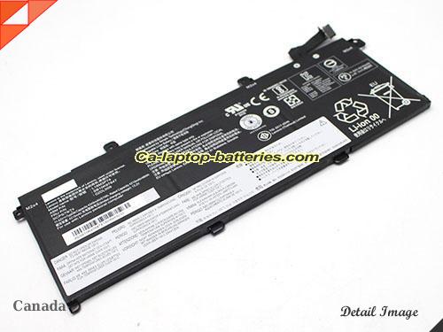  image 2 of Genuine LENOVO ThinkPad T14 Gen 2-20W0000DSC Battery For laptop 4345mAh, 51Wh , 11.52V, Black , Li-Polymer