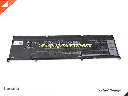  image 2 of DELL XPS 15 9500-40K5J Replacement Battery 7167mAh, 86Wh  11.4V Black Li-Polymer