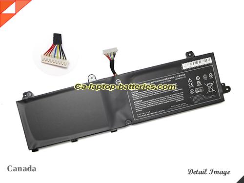  image 1 of Genuine THUNDEROBOT 911 P1 Battery For laptop 6220mAh, 73Wh , 11.4V, Black , Li-Polymer
