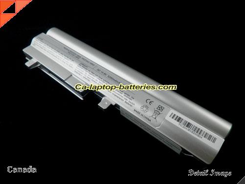  image 3 of TOSHIBA NB200-10Z Replacement Battery 4400mAh 10.8V Silver Li-ion