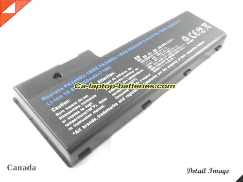 image 2 of TOSHIBA Satego P100-10U Replacement Battery 6600mAh 10.8V Black Li-ion