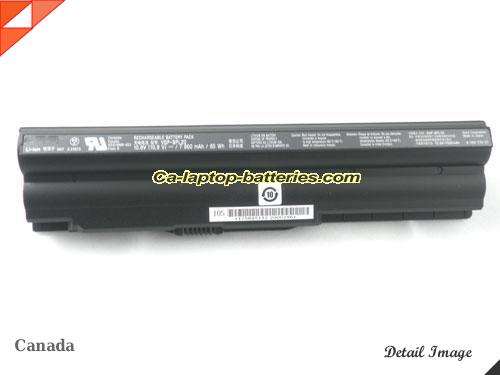  image 5 of Genuine SONY Vaio VPCZ115 Battery For laptop 85Wh, 10.8V, Black , Li-ion