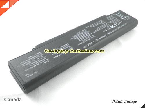  image 4 of Genuine SONY VAIO VGN-CR13T/W Battery For laptop 4800mAh, 11.1V, Black , Li-ion