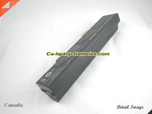  image 2 of Genuine CLEVO M770 Battery For laptop 7200mAh, 77.76Wh , 10.8V, Black , Li-ion