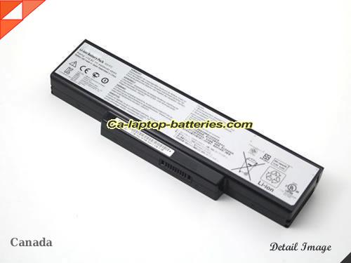  image 2 of A32-K72 Battery, Canada Li-ion Rechargeable 4400mAh, 48Wh  ASUS A32-K72 Batteries