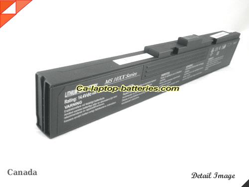  image 4 of MSI MegaBook M620 Replacement Battery 4400mAh 14.4V Black Li-ion