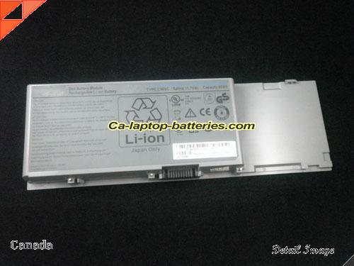  image 5 of 8M039 Battery, Canada Li-ion Rechargeable 7800mAh, 85Wh  DELL 8M039 Batteries