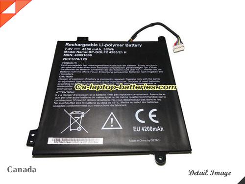  image 5 of Genuine ACER AO1-131 Battery For laptop 4350mAh, 32Wh , 7.4V, Black , Li-Polymer