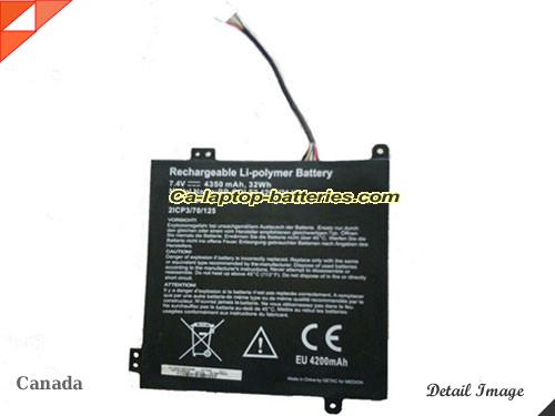  image 1 of Genuine ACER A01-131-C7U3 Battery For laptop 4350mAh, 32Wh , 7.4V, Black , Li-Polymer