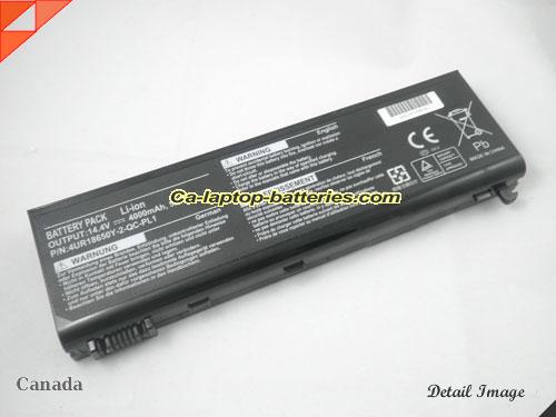  image 5 of PACKARD BELL EasyNote MZ35-200 Replacement Battery 4000mAh 14.4V Black Li-ion