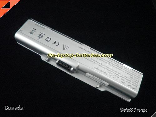  image 3 of HASEE Q100P Replacement Battery 4400mAh 11.1V Silver Li-ion