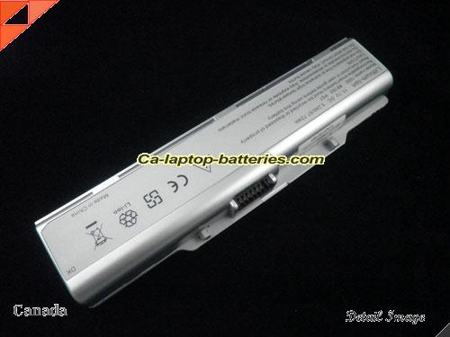  image 1 of AVERATEC 1020 Replacement Battery 4400mAh 11.1V Silver Li-ion