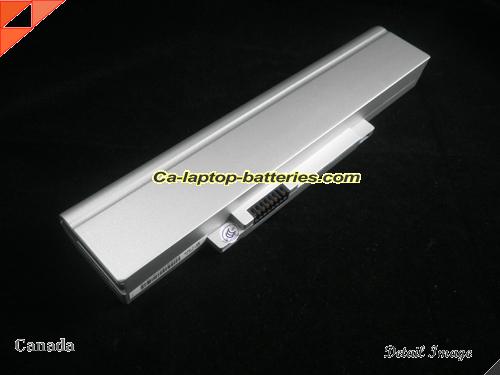 image 4 of HASEE A180 Replacement Battery 4400mAh 11.1V Sliver Li-ion
