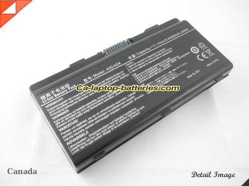  image 1 of HASEE A400 Replacement Battery 4400mAh, 48Wh  11.1V Black Li-ion