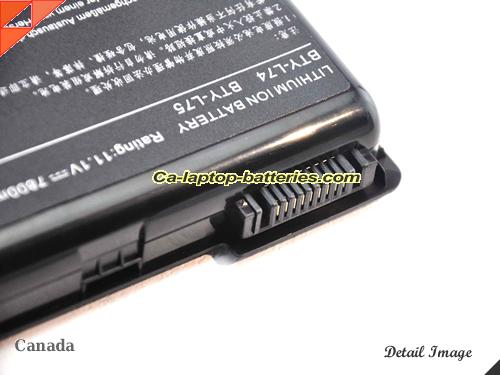  image 3 of BTY-L75 Battery, Canada Li-ion Rechargeable 7800mAh MSI BTY-L75 Batteries