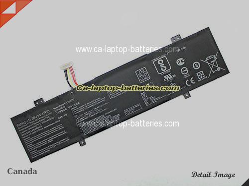  image 1 of Genuine ASUS VivoBook Flip 14-TP412FA-EC149T Battery For laptop 3640mAh, 42Wh , 11.55V, Black , Li-Polymer