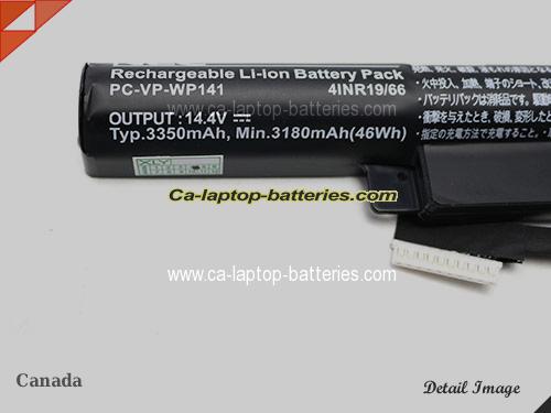  image 3 of Genuine NEC PC-NS750CAR-E Battery For laptop 3180mAh, 14.4V, Black , Li-Polymer