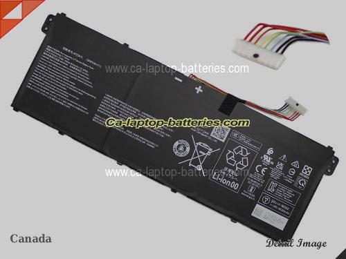  image 1 of Genuine ACER ASPIRE 15 A15-41M-R5FW Battery For laptop 4700mAh, 53Wh , 11.25V, Black , Li-Polymer