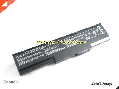  image 1 of ASUS P30G Replacement Battery 4800mAh 11.1V Black Li-ion