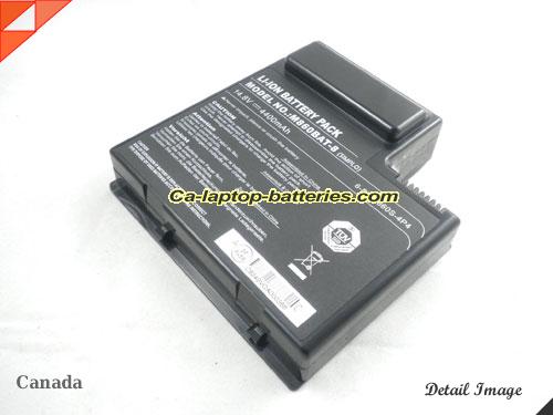  image 1 of 6-87-M860S-4P4 Battery, Canada Li-ion Rechargeable 4400mAh, 65.12Wh  CLEVO 6-87-M860S-4P4 Batteries