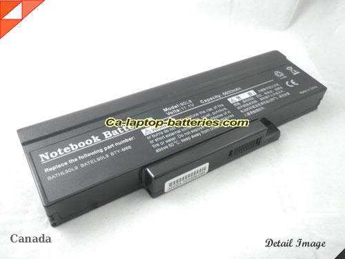  image 1 of COMPAL HL90 Replacement Battery 6600mAh 11.1V Black Li-ion