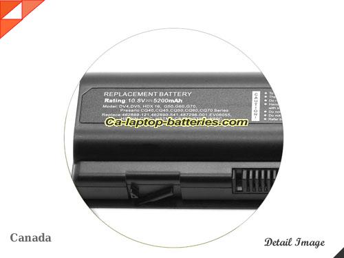  image 2 of HP Pavilion DV4-1000EA Replacement Battery 4400mAh 10.8V Black Li-ion