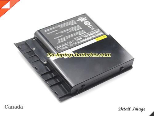  image 3 of Genuine CLEVO M59 Battery For laptop 6600mAh, 14.8V, Black , Li-ion