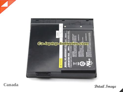  image 4 of Genuine CLEVO M59K Battery For laptop 6600mAh, 14.8V, Black , Li-ion