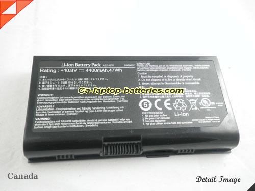  image 5 of Genuine ASUS F70SL Battery For laptop 4400mAh, 10.8V, Black , Li-ion