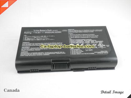  image 4 of ASUS N90S Replacement Battery 4400mAh 14.8V Black Li-ion