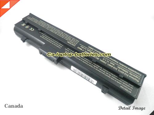  image 2 of DELL XPS M140 Replacement Battery 5200mAh 11.1V Black Li-ion