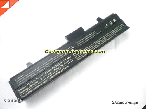  image 3 of DELL XPS M140 Replacement Battery 5200mAh 11.1V Black Li-ion