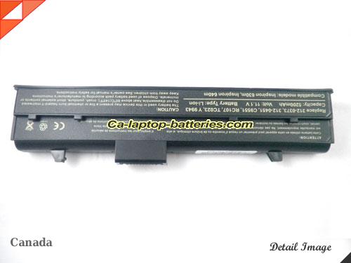  image 5 of DELL XPS M140 Replacement Battery 5200mAh 11.1V Black Li-ion